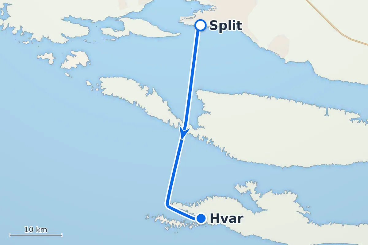 Split - Hvar